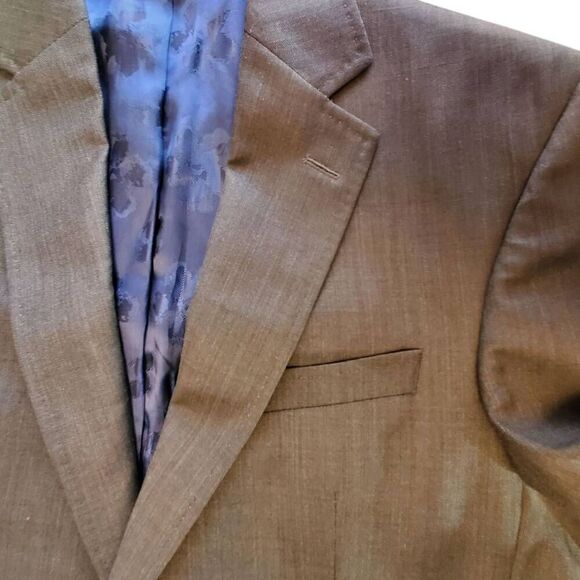 Ted Baker London Jay Ct Modern Fit Sport Coat Blazer Jacket Charcoal Gray 100% - Picture 5 of 9